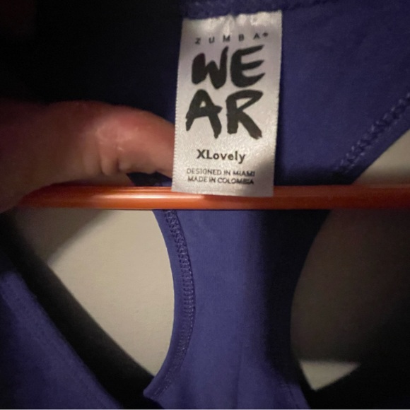 NEW WITHOUT TAGS ZUMBA WEAR TANK TOP - Picture 3 of 3